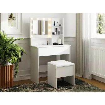 Eva LED Dressing Table Set